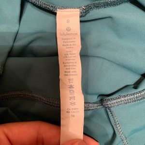 lululemon athletica Pants - Lululemon Wunder Under 28” Teal Nulux lululemon athletica Pants - Lululemon Wunder Under 28” Teal Nulux